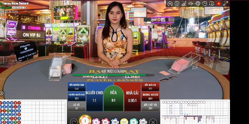 Tiến hành chơi các trò casino bằng ứng dụng